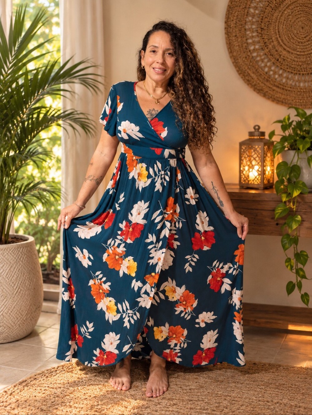 Patrons of Peace Boho Fairy Romantic Maxi Dress